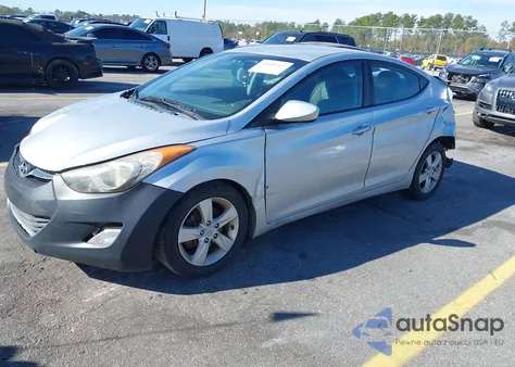 2013 Hyundai Elantra Gls из США, поврежденный, VIN 5NPDH4AE8DH323927